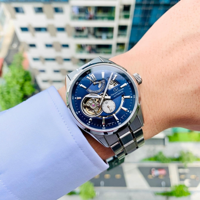 ĐỒNG HỒ NAM ORIENT STAR SKELETON RE-AV0003L00B
