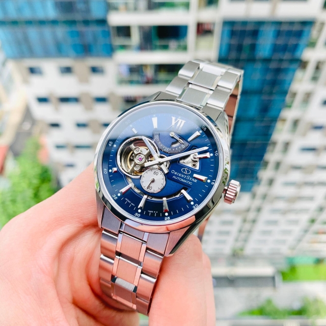 ĐỒNG HỒ NAM ORIENT STAR SKELETON RE-AV0003L00B