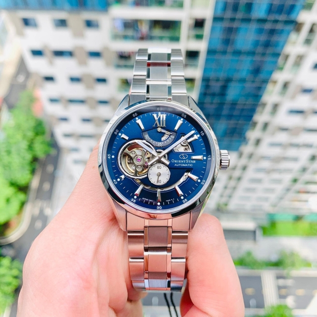 ĐỒNG HỒ NAM ORIENT STAR SKELETON RE-AV0003L00B