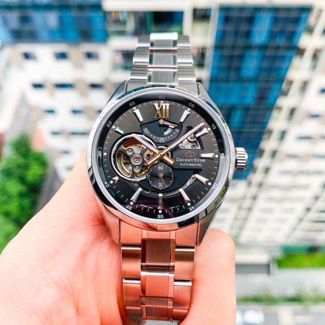 ĐỒNG HỒ NAM ORIENT STAR SKELETON RE-AV0004N00B