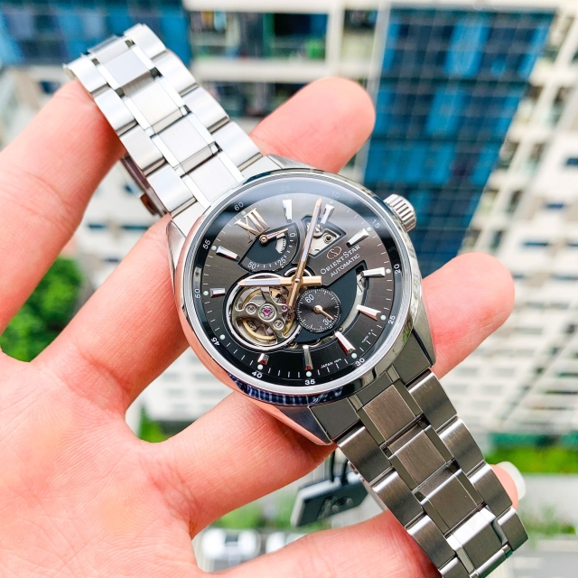 ĐỒNG HỒ NAM ORIENT STAR SKELETON RE-AV0004N00B