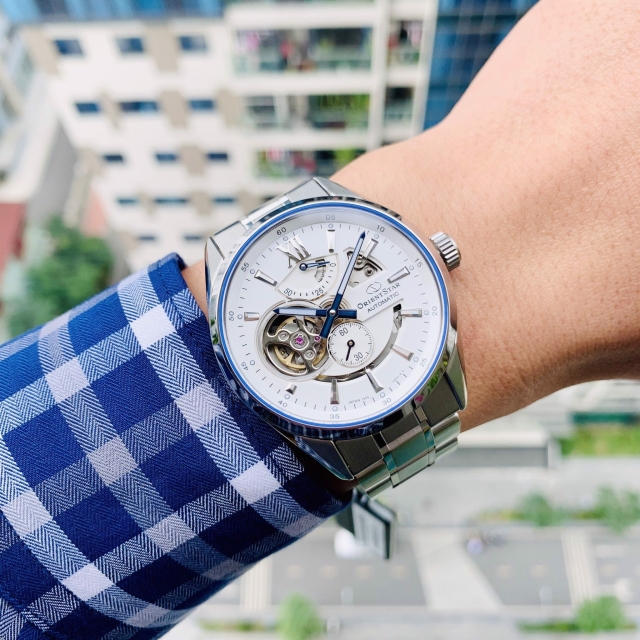 ĐỒNG HỒ NAM ORIENT STAR SKELETON RE-AV0113S00B