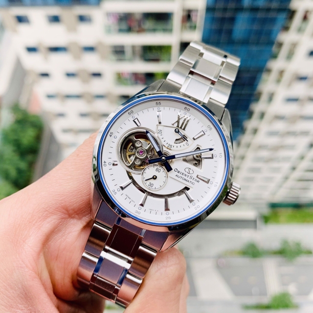 ĐỒNG HỒ NAM ORIENT STAR SKELETON RE-AV0113S00B