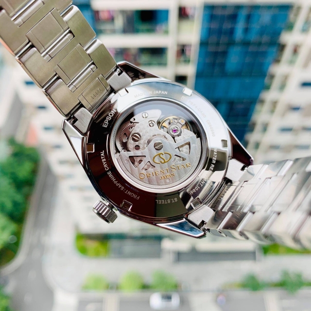 ĐỒNG HỒ NAM ORIENT STAR SKELETON RE-AV0113S00B
