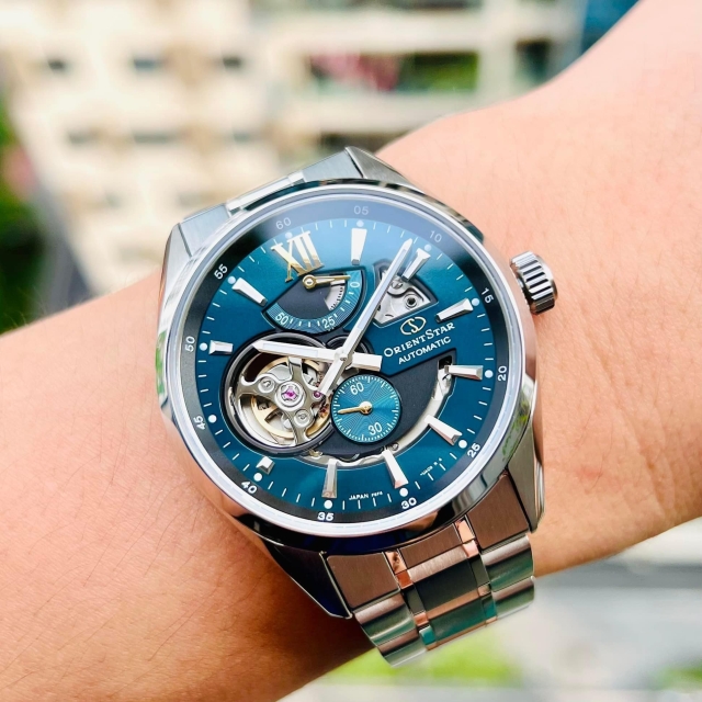 ĐỒNG HỒ NAM ORIENT STAR SKELETON RE-AV0114E00B