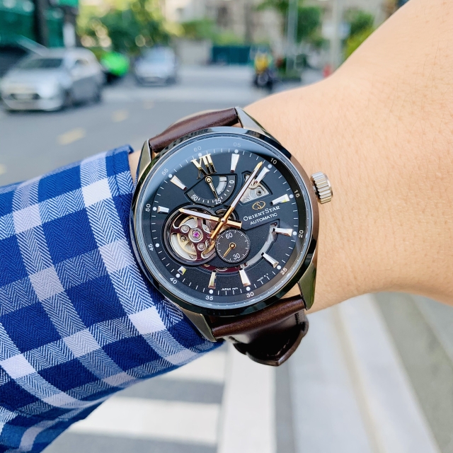 ĐỒNG HỒ NAM ORIENT STAR SKELETON RE-AV0115S00B