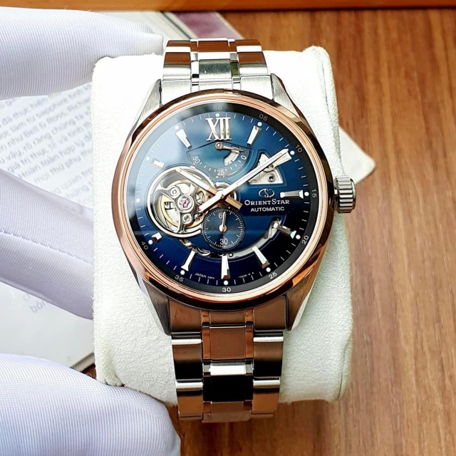 ĐỒNG HỒ NAM ORIENT STAR SKELETON RE-AV0120L00B (LIMITED)