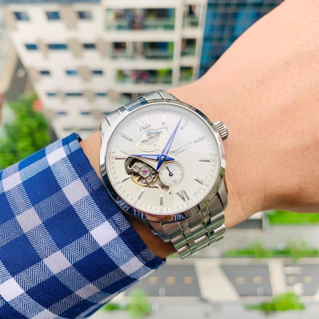 ĐỒNG HỒ NAM ORIENT STAR SKELETON RE-AV0B01S00B