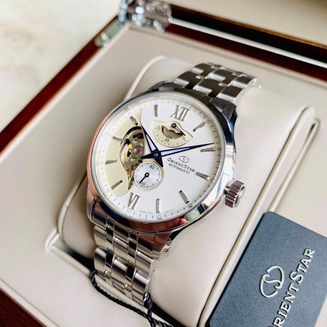 ĐỒNG HỒ NAM ORIENT STAR SKELETON RE-AV0B01S00B