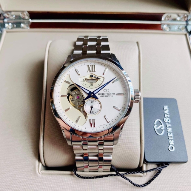 ĐỒNG HỒ NAM ORIENT STAR SKELETON RE-AV0B01S00B