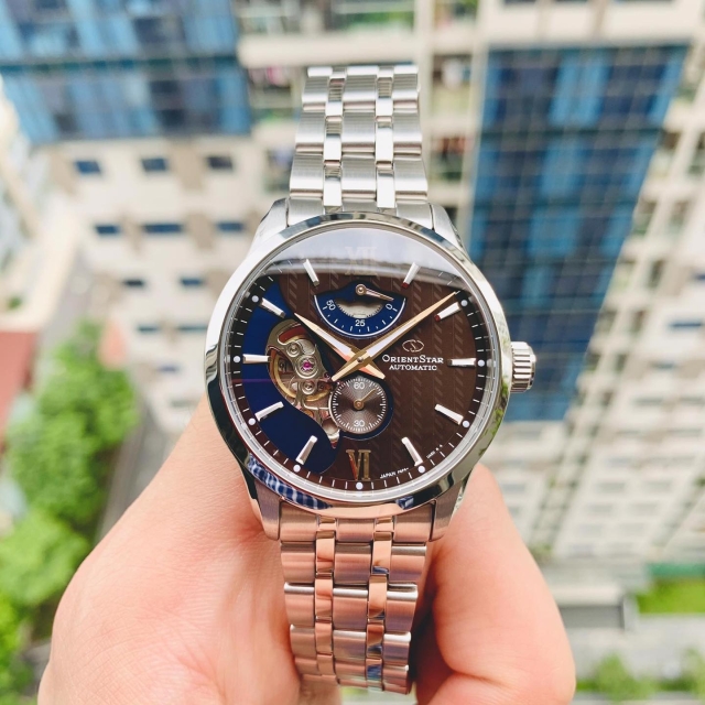 ĐỒNG HỒ NAM ORIENT STAR SKELETON RE-AV0B02Y00B