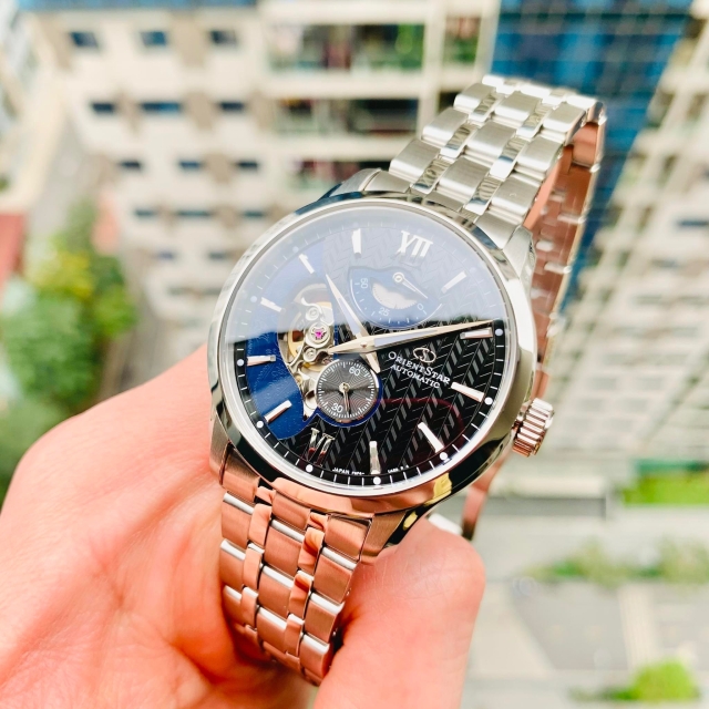 ĐỒNG HỒ NAM ORIENT STAR SKELETON RE-AV0B03B00B