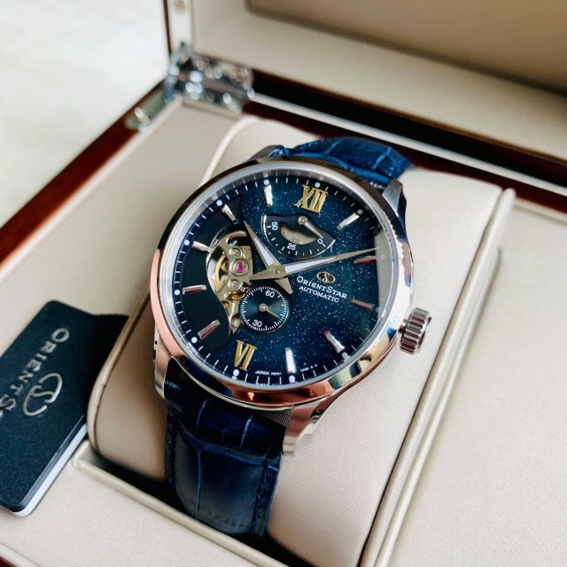 ĐỒNG HỒ NAM ORIENT STAR SKELETON RE-AV0B05E00B