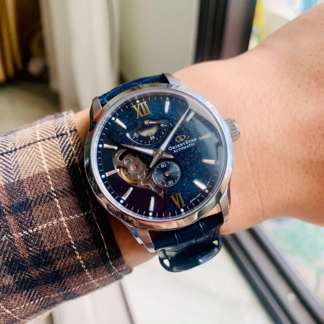 ĐỒNG HỒ NAM ORIENT STAR SKELETON RE-AV0B05E00B