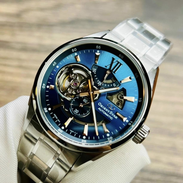 ĐỒNG HỒ NAM ORIENT STAR SKELETON RK-AV0122L