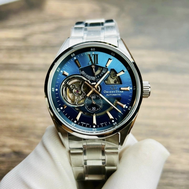 ĐỒNG HỒ NAM ORIENT STAR SKELETON RK-AV0122L