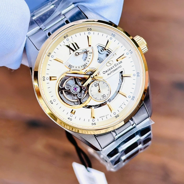 ĐỒNG HỒ NAM ORIENT STAR SKELETON RK-AV0124G