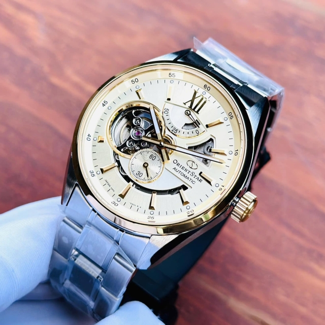 ĐỒNG HỒ NAM ORIENT STAR SKELETON RK-AV0124G
