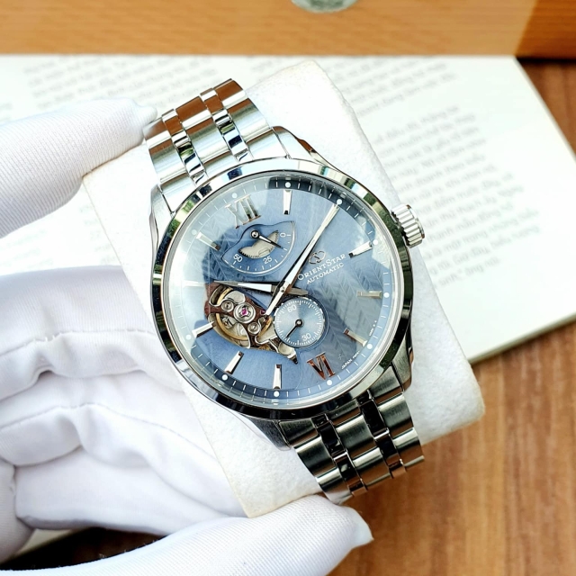 ĐỒNG HỒ NAM ORIENT STAR SKELETON RK-AV0B08L00B
