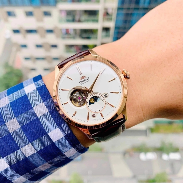 ĐỒNG HỒ NAM ORIENT SUN AND MOON RA-AS0102S10B