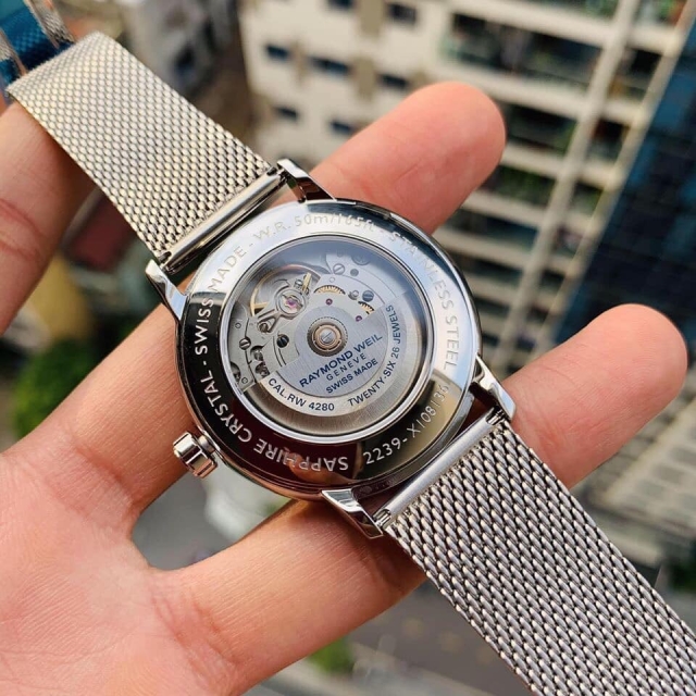 ĐỒNG HỒ NAM RAYMOND WEIL MAESTRO MOONPHASE 2239M-ST-00659