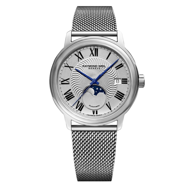 ĐỒNG HỒ NAM RAYMOND WEIL MAESTRO MOONPHASE 2239M-ST-00659