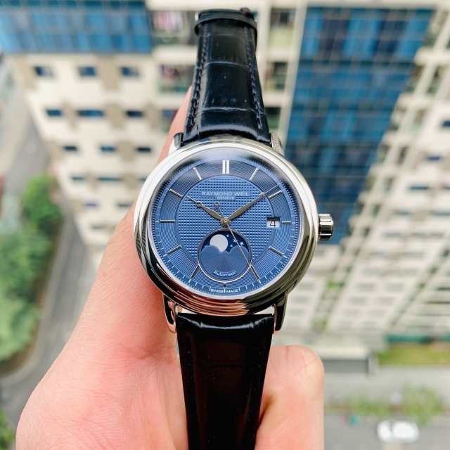 ĐỒNG HỒ NAM RAYMOND WEIL MAESTRO MOONPHASE 2879-STC-50001