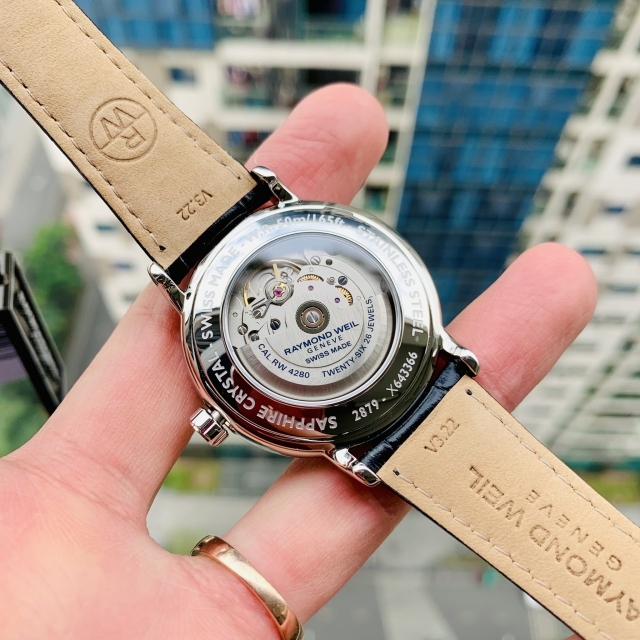 ĐỒNG HỒ NAM RAYMOND WEIL MAESTRO MOONPHASE 2879-STC-50001