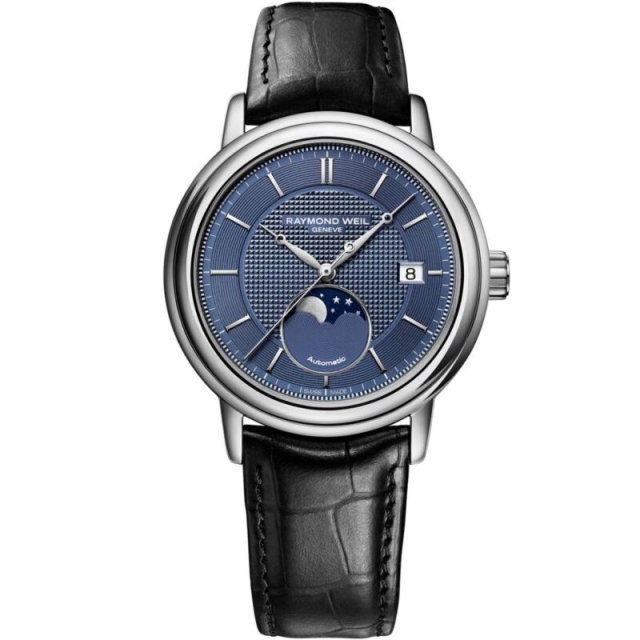 ĐỒNG HỒ NAM RAYMOND WEIL MAESTRO MOONPHASE 2879-STC-50001