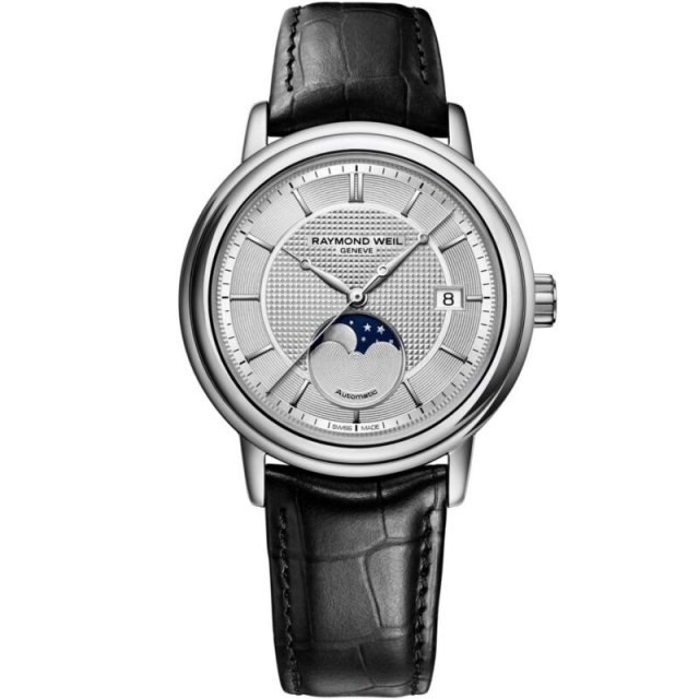 ĐỒNG HỒ NAM RAYMOND WEIL MAESTRO MOONPHASE 2879-STC-65001