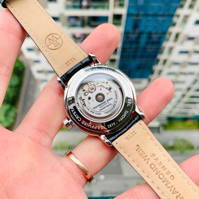 ĐỒNG HỒ NAM RAYMOND WEIL MAESTRO MOONPHASE 2879-STC-65001