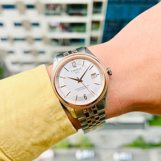 ĐỒNG HỒ NAM TISSOT BALLADE POWERMATIC 80 COSC T108.408.22.037.01