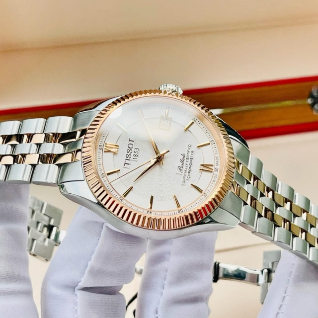 ĐỒNG HỒ NAM TISSOT BALLADE POWERMATIC 80 COSC T108.408.22.278.00