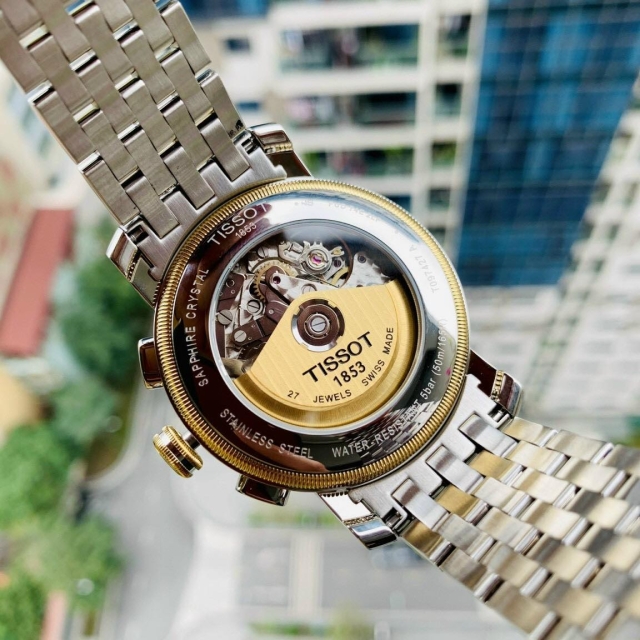 ĐỒNG HỒ NAM TISSOT BRIDGEPORT CHRONOGRAPH T097.427.22.033.00