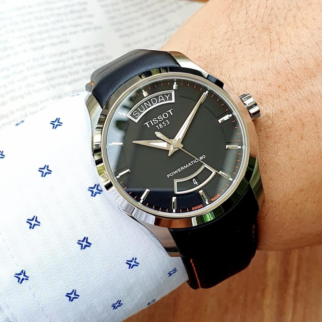 ĐỒNG HỒ NAM TISSOT COUTURIER POWERMATIC 80 T035.407.16.051.03