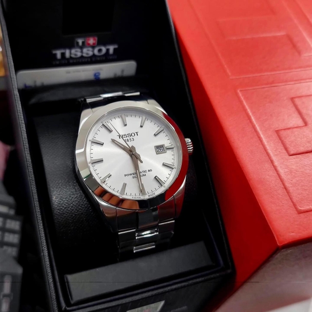 ĐỒNG HỒ NAM TISSOT GENTLEMAN SILICIUM T127.407.11.031.00
