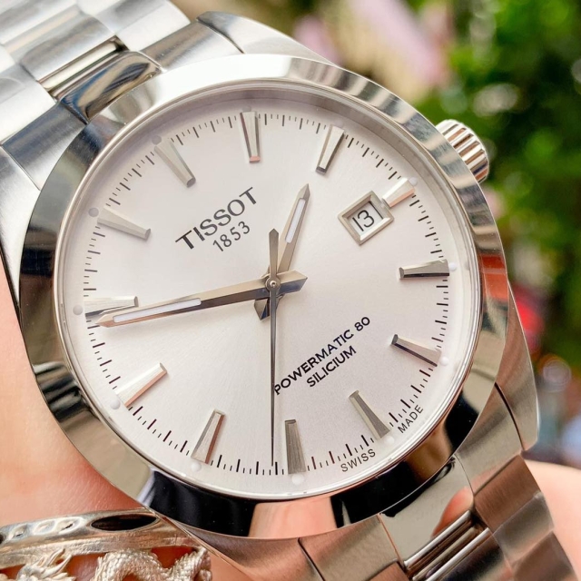 ĐỒNG HỒ NAM TISSOT GENTLEMAN SILICIUM T127.407.11.031.00