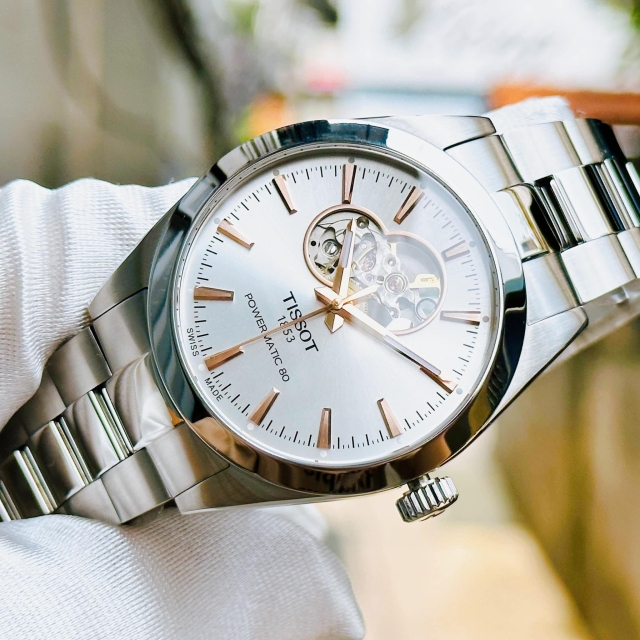 ĐỒNG HỒ NAM TISSOT GENTLEMAN SILICIUM T127.407.11.031.01