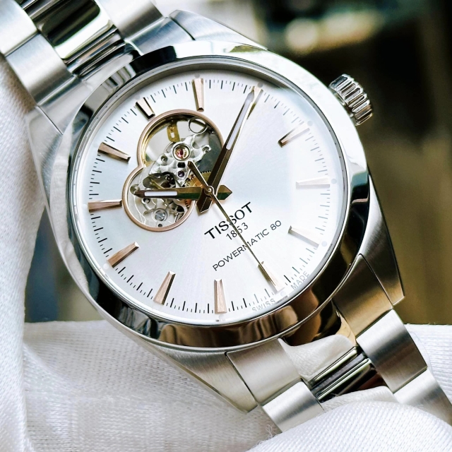 ĐỒNG HỒ NAM TISSOT GENTLEMAN SILICIUM T127.407.11.031.01