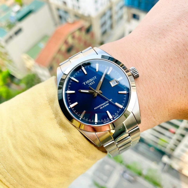 ĐỒNG HỒ NAM TISSOT GENTLEMAN SILICIUM T127.407.11.041.00