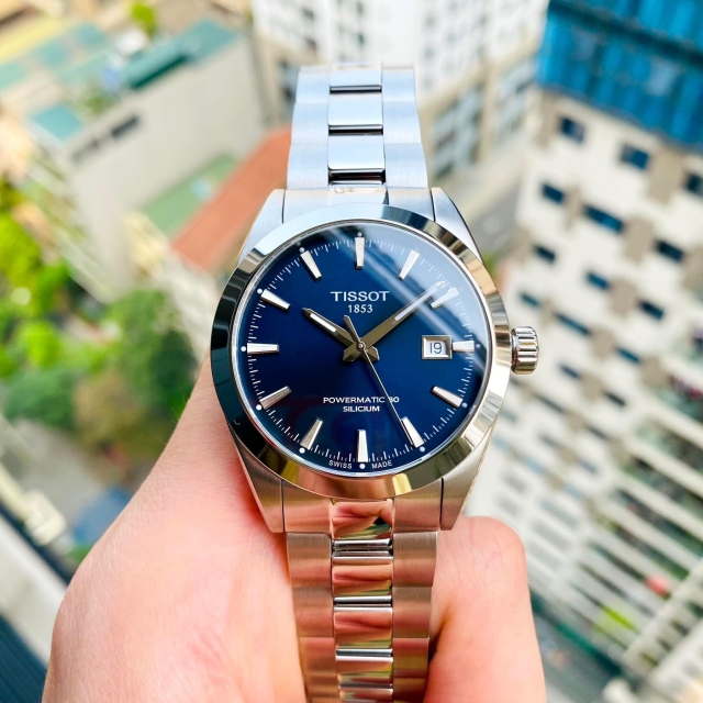 ĐỒNG HỒ NAM TISSOT GENTLEMAN SILICIUM T127.407.11.041.00