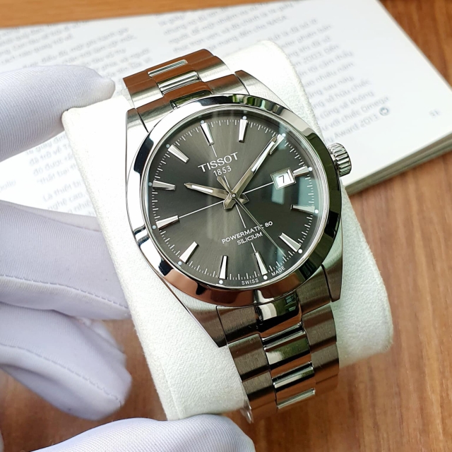 ĐỒNG HỒ NAM TISSOT GENTLEMAN SILICIUM T127.407.11.061.01