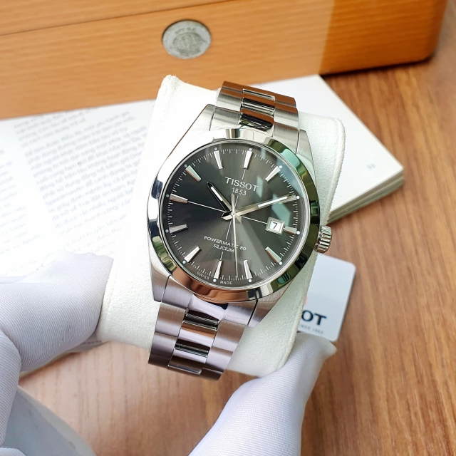 ĐỒNG HỒ NAM TISSOT GENTLEMAN SILICIUM T127.407.11.061.01