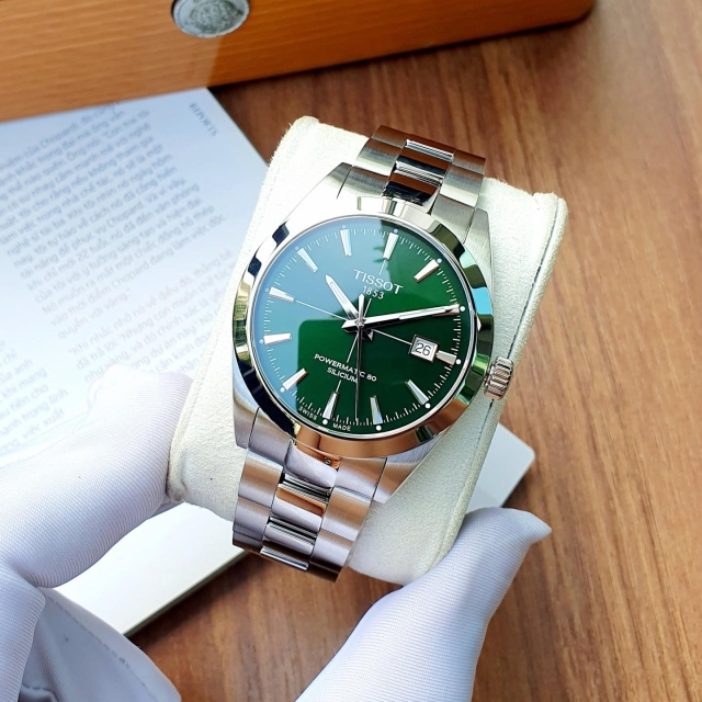 ĐỒNG HỒ NAM TISSOT GENTLEMAN SILICIUM T127.407.11.091.01