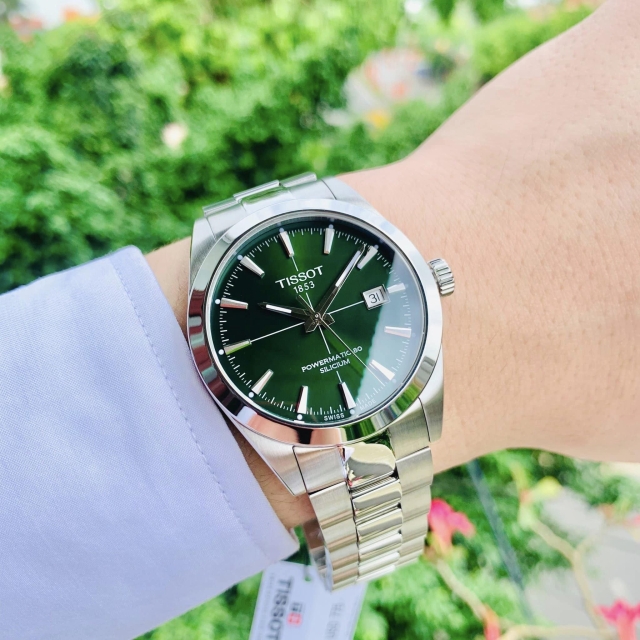 ĐỒNG HỒ NAM TISSOT GENTLEMAN SILICIUM T127.407.11.091.01