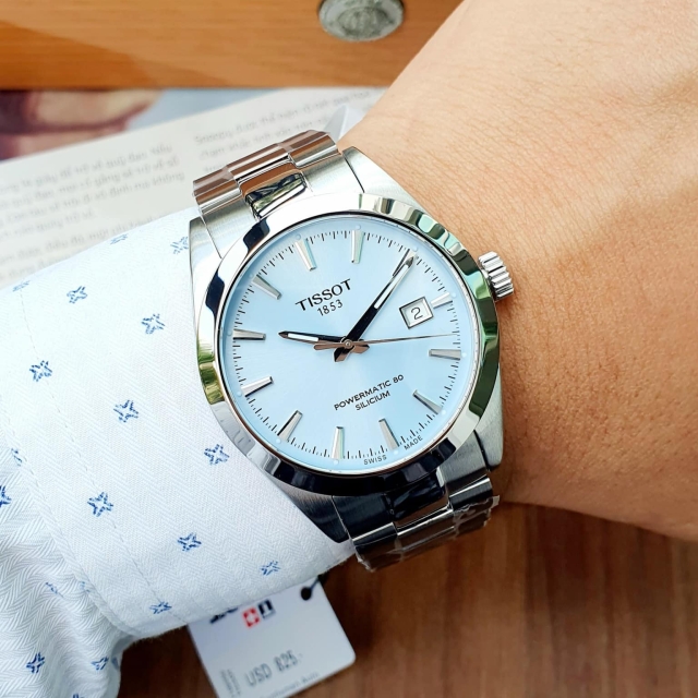 ĐỒNG HỒ NAM TISSOT GENTLEMAN SILICIUM T127.407.11.351.00