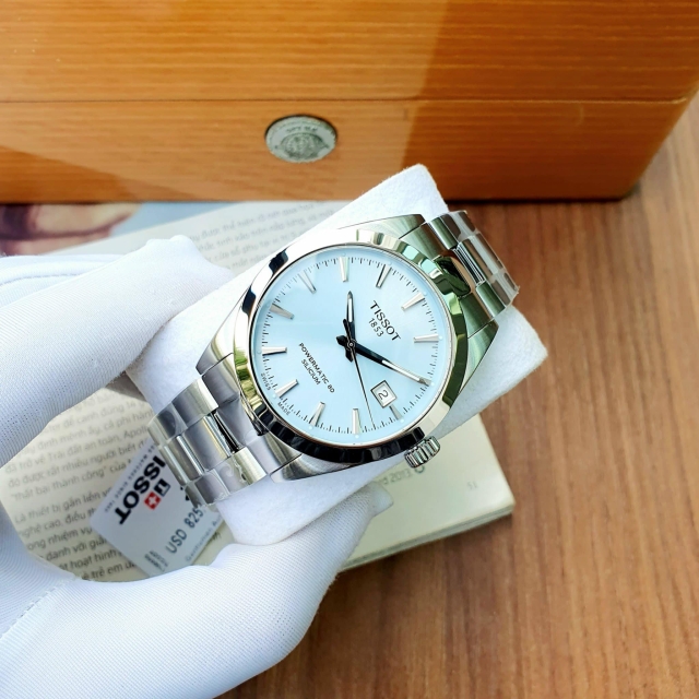 ĐỒNG HỒ NAM TISSOT GENTLEMAN SILICIUM T127.407.11.351.00