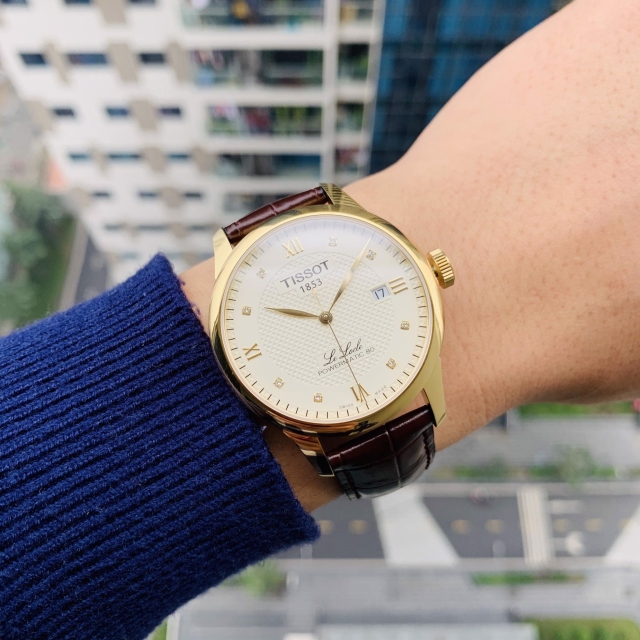 ĐỒNG HỒ NAM TISSOT LE LOCLE DIAMOND T006.407.36.266.00
