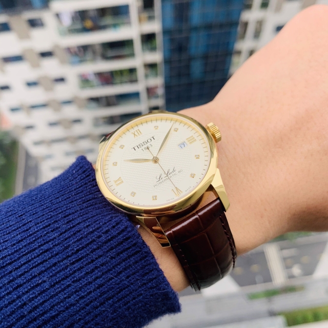 ĐỒNG HỒ NAM TISSOT LE LOCLE DIAMOND T006.407.36.266.00