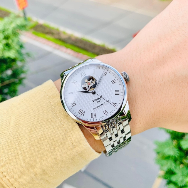 ĐỒNG HỒ NAM TISSOT LE LOCLE OPEN HEART T006.407.11.033.02